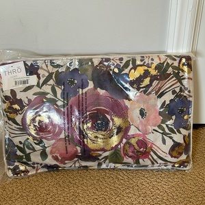 Thro Home Floral Accent Pillow